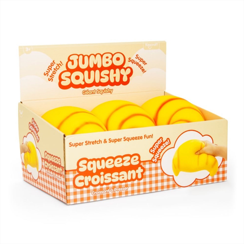 Keycraft - Jumbo Squish Croissant/Product Detail/Toys