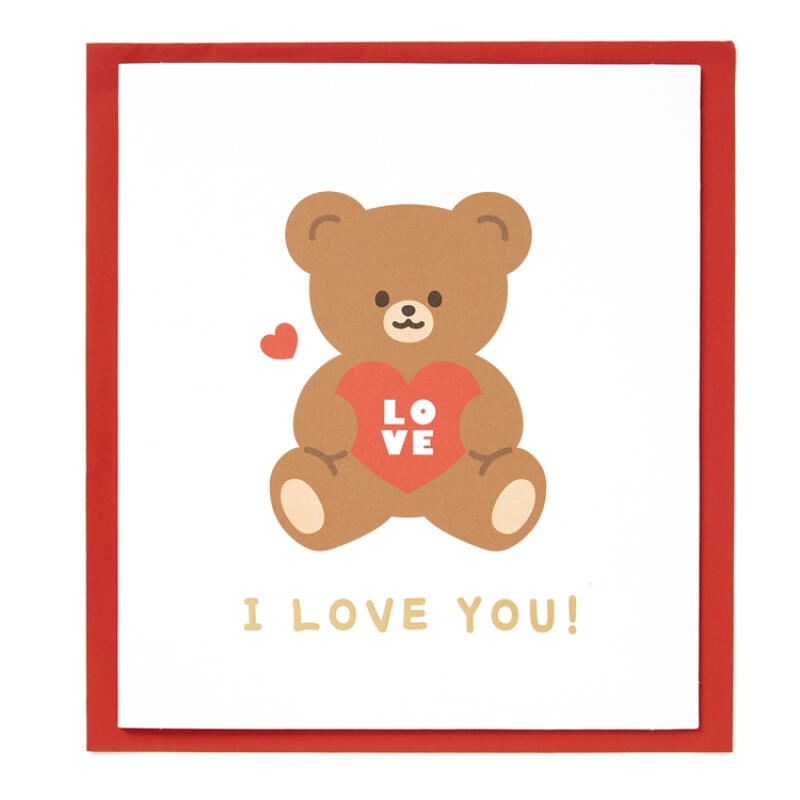 Artbox - Heart Bear Big Card/Product Detail/KPOP Merch
