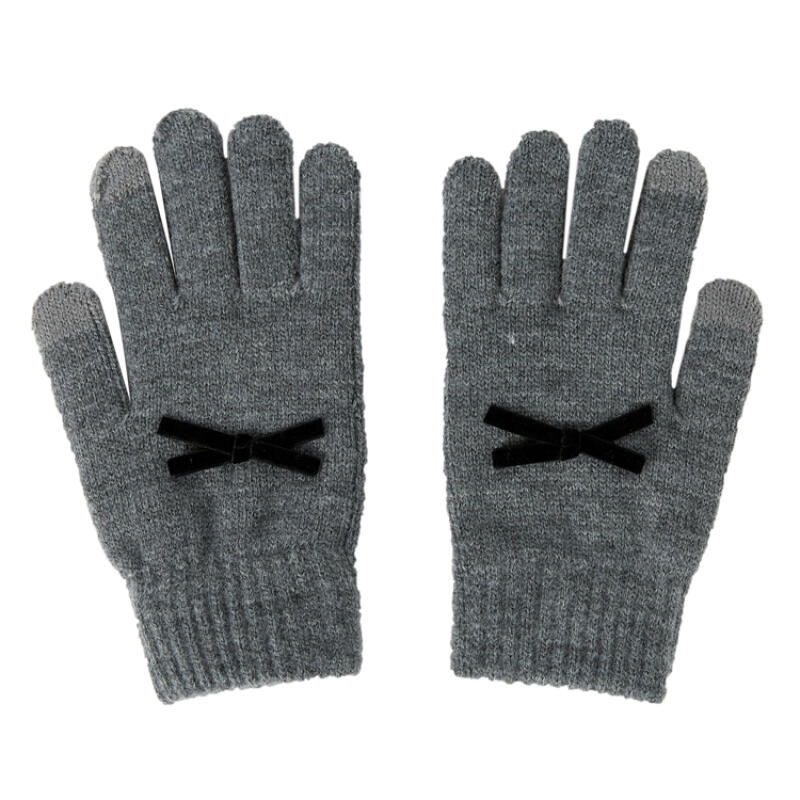 Artbox - Ribbon Smartphone Gloves Charcoal/Product Detail/KPOP Merch