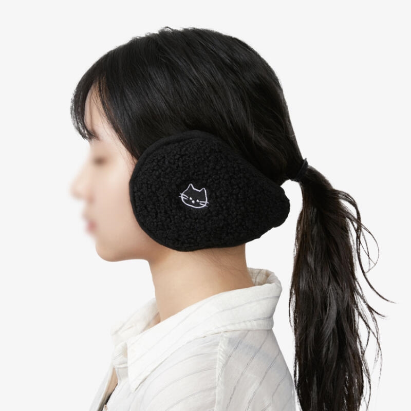 Artbox - Fleece Sports Ear Warmers Black/Product Detail/KPOP Merch