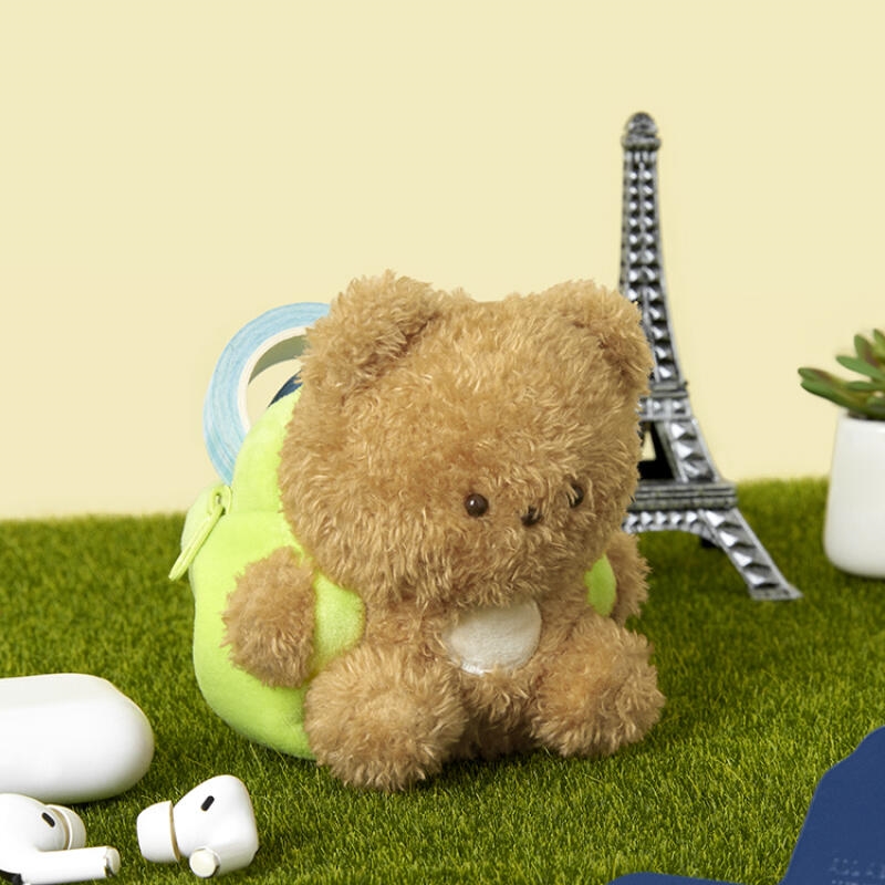 Artbox - Clover Backpack Bear Plush Keyring/Product Detail/KPOP Merch