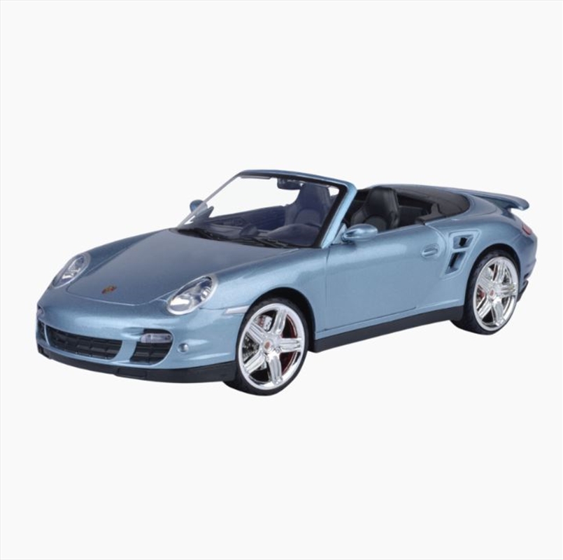 Timeless Legends - 1:18 Porsche 911 Turbo Cabriolet (Metallic Grey) Die-Cast Vehicle/Product Detail/Figurines