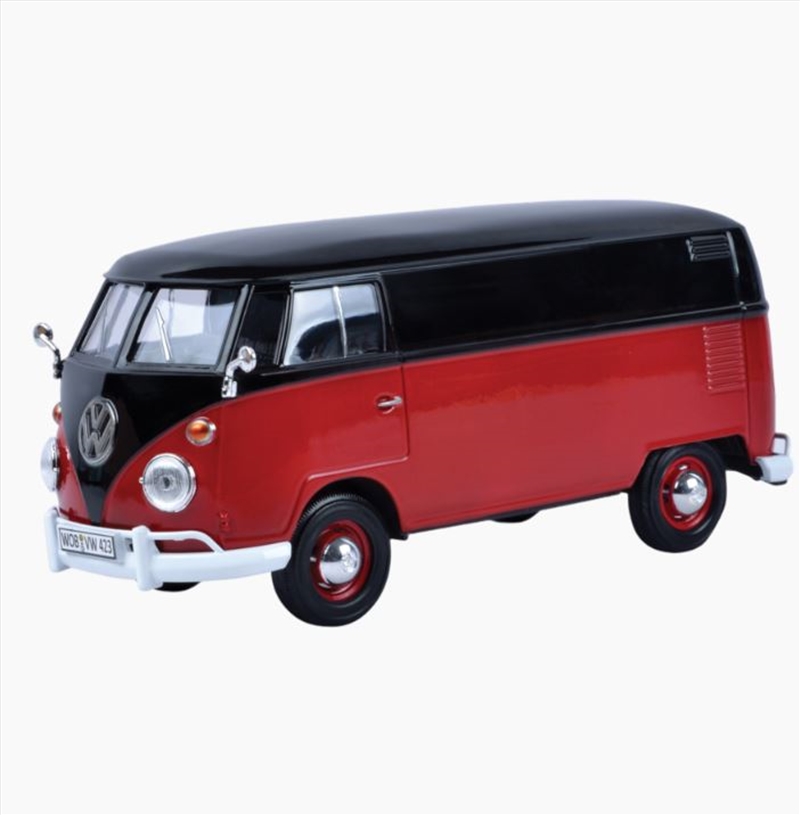 Timeless Legends - 1:24 Volkswagen Type 2 Delivery Van (Red/Black) Die-Cast Vehicle/Product Detail/Figurines