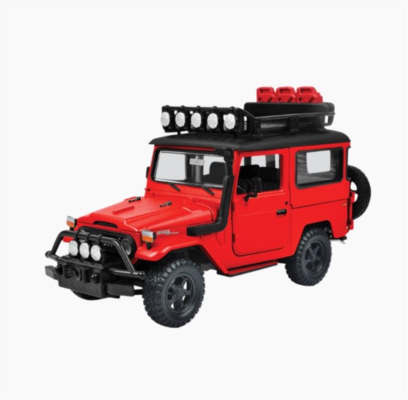 Off Road - 1:24 Toyota FJ Land Cruiser (Red) Die-Cast Vehicle/Product Detail/Figurines