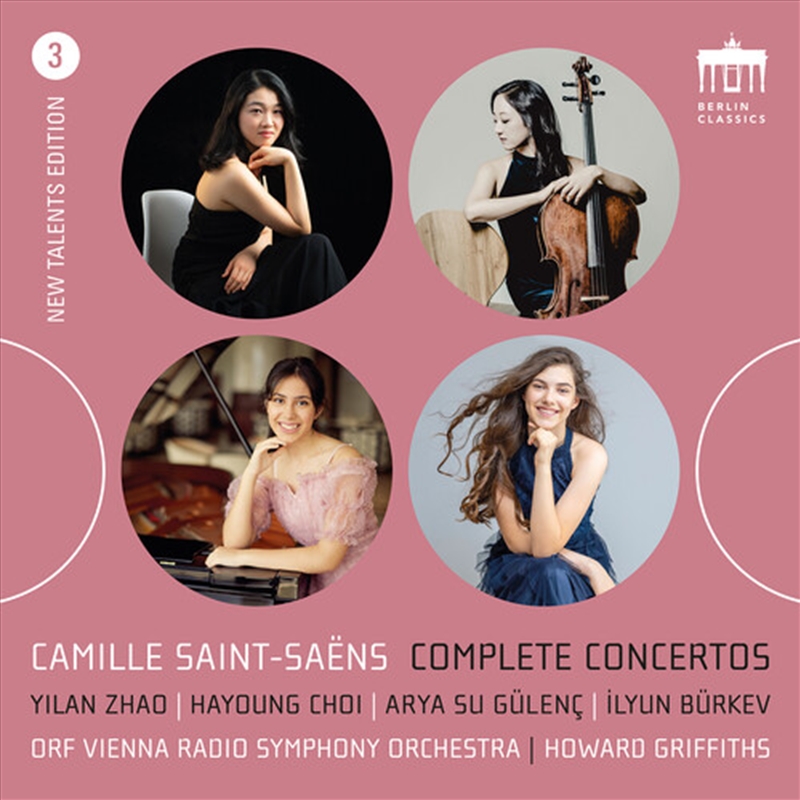 Saint-Saens: Complete Cons Vol. 3/Product Detail/Classical