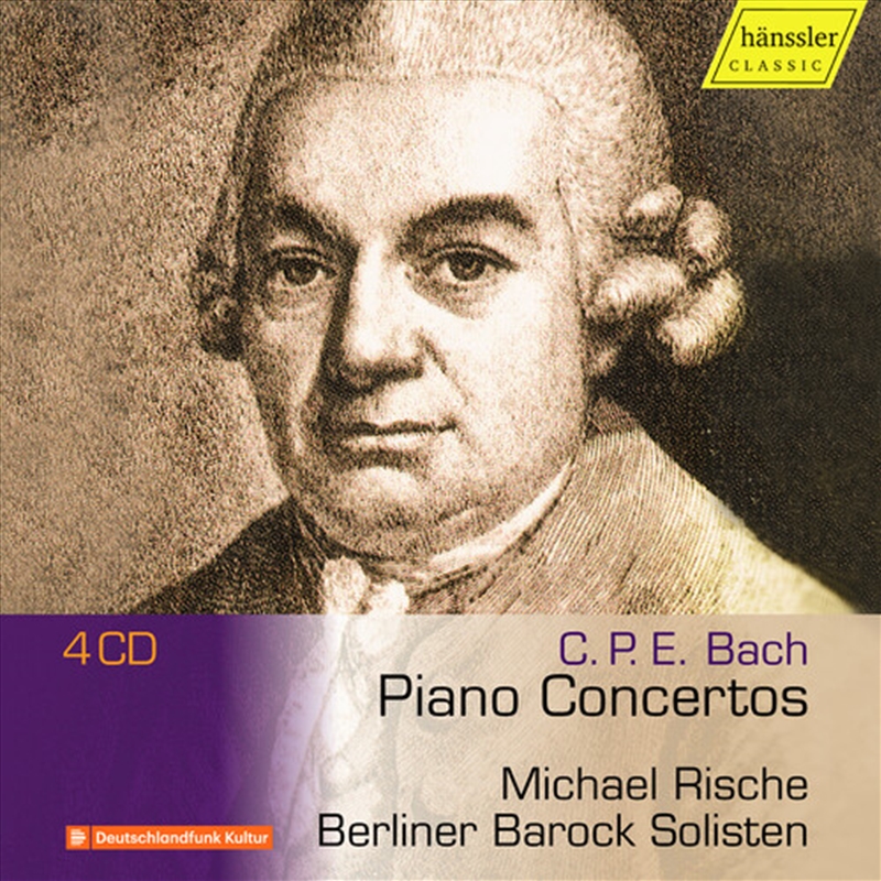 C.P.E. Bach: Piano Concertos (4 CD) - Michael Rische/Product Detail/Classical