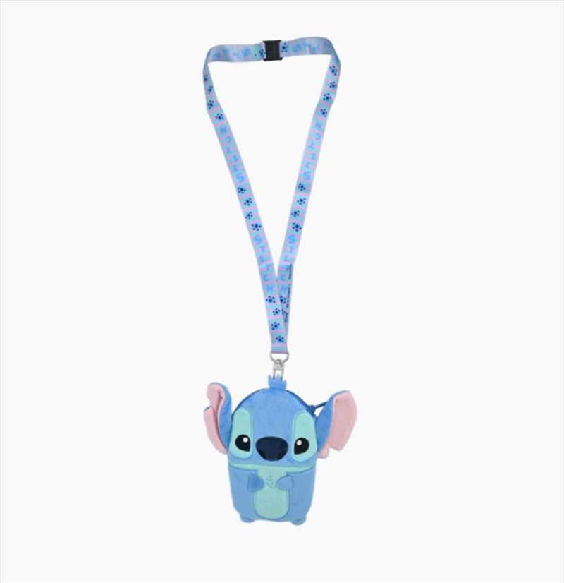 Lilo and Stitch - Stitch Deluxe Lanyard with Plush Card Holder/Product Detail/Apparel