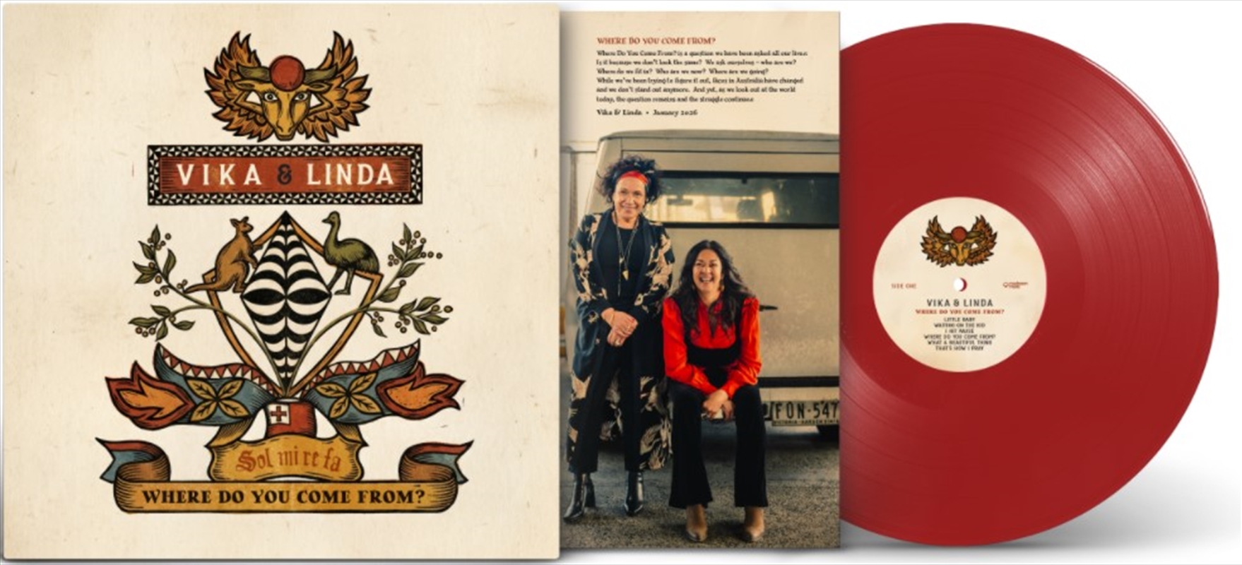 Where Do You Come From? - Opaque Red Vinyl (SIGNED COPY)/Product Detail/Rock