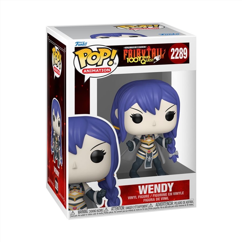 Fairy Tail: 100 Year Quest - Wendy Pop! Vinyl/Product Detail/TV