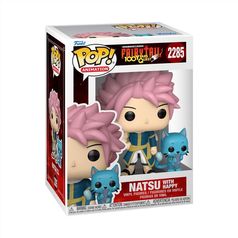 Fairy Tail: 100 Year Quest - Natsu & Happy Pop! Vinyl/Product Detail/TV