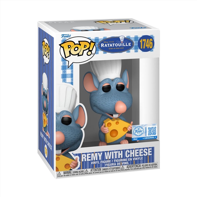Ratatouille - Remy with Cheese Pop! Vinyl RS/Product Detail/Standard Pop Vinyl