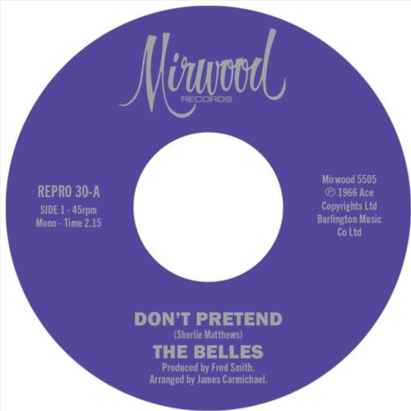 Don't Pretend / Cupid's Got A Hold/Product Detail/R&B