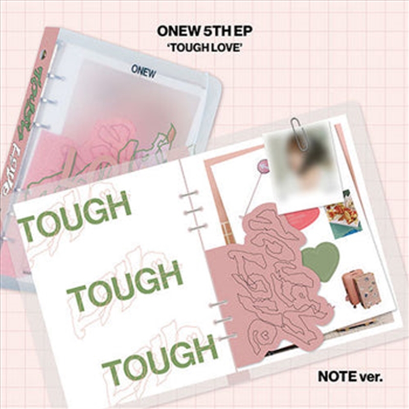 Onew - Tough Love 5th Mini Album Note Ver/Product Detail/World
