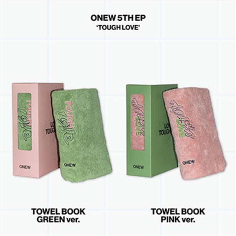 Onew - Tough Love 5th Mini Album Towel Book Ver Random/Product Detail/World