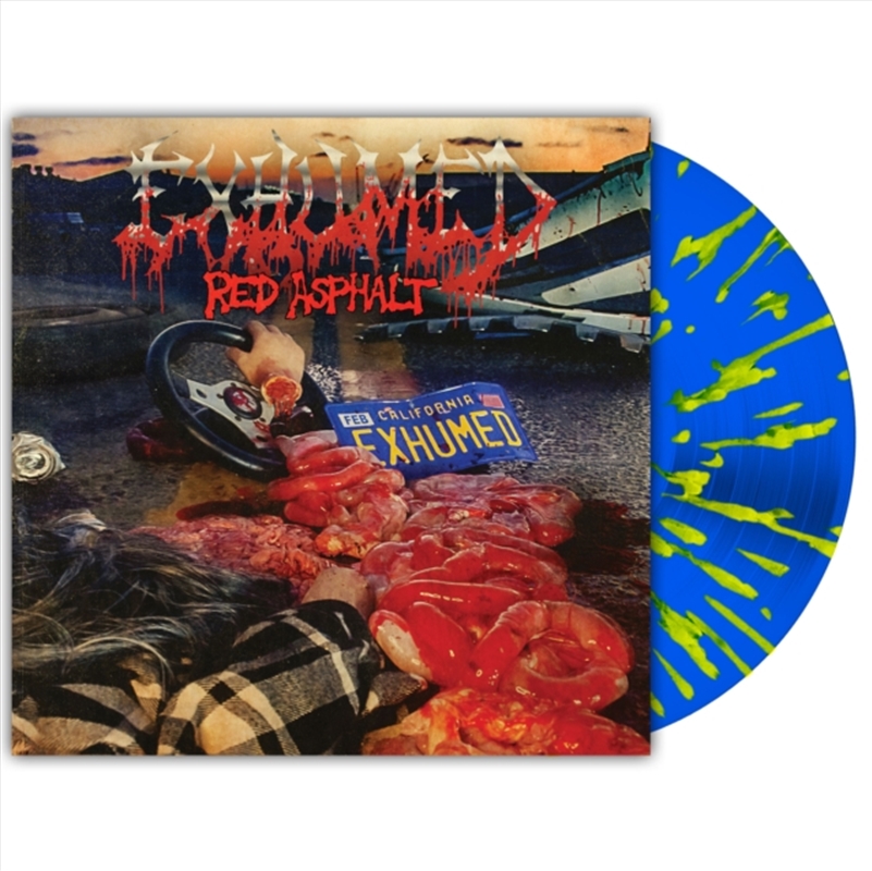 Red Asphalt - Royal Blue With Splatter Vinyl/Product Detail/Metal