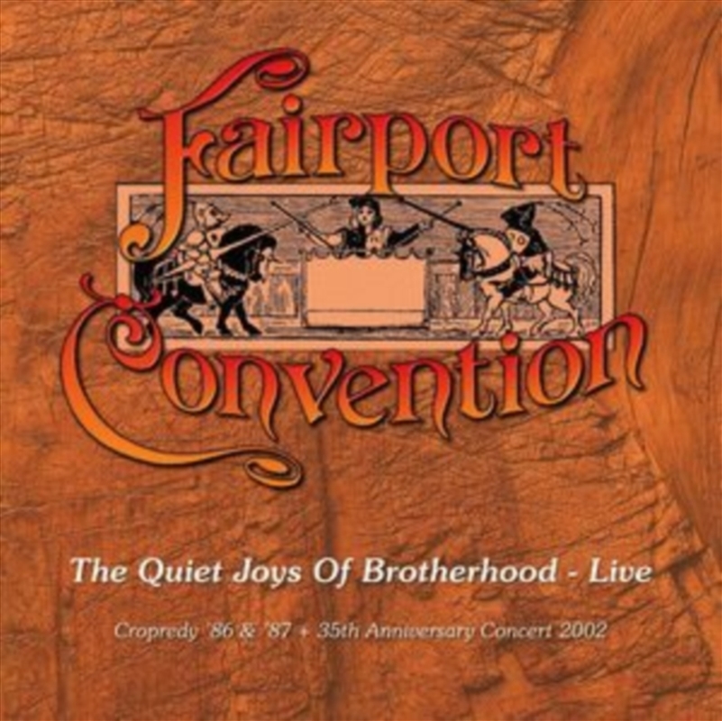 The Quiet Joys Of Brotherhood - Live/Product Detail/Blues