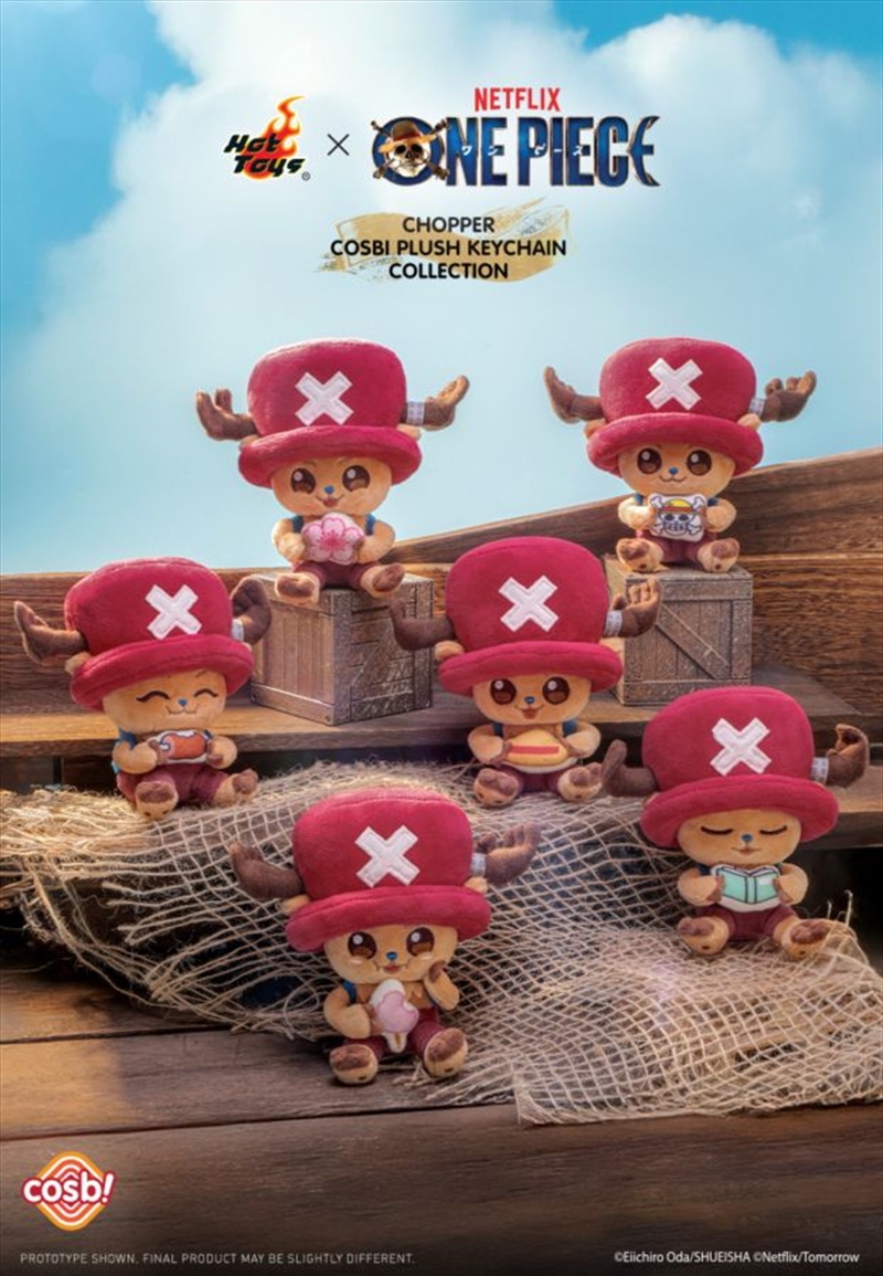 One Piece - Chopper Cosbi Plush Keychain (Sent At Random)/Product Detail/Keyrings