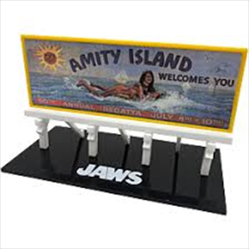 Jaws - Amity Island Billboard Scaled Prop Replica/Product Detail/Replicas
