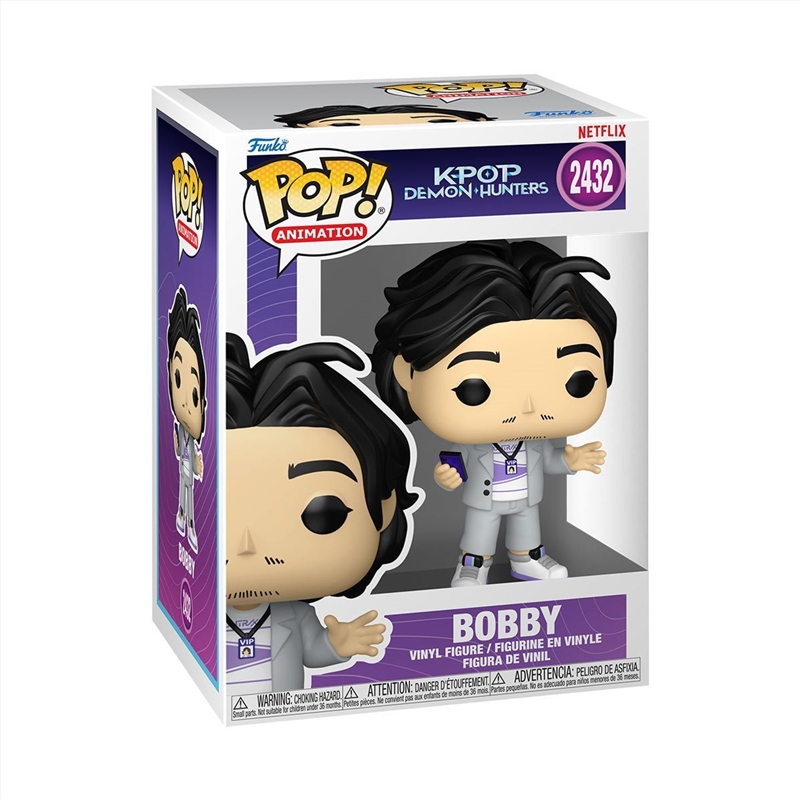 KPop Demon Hunters - Bobby Pop! Vinyl/Product Detail/Movies