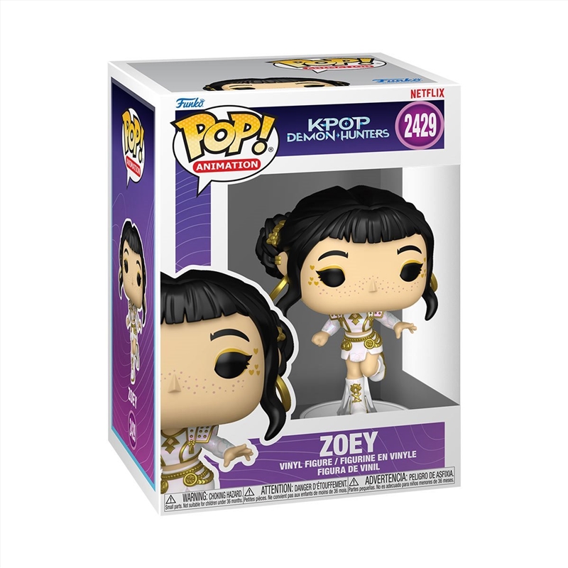 KPop Demon Hunters - Zoey (Golden) Pop! Vinyl/Product Detail/Movies