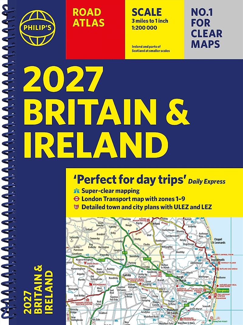 Philip s Road Atlas Britain & Ireland/Product Detail/Travel & Holidays