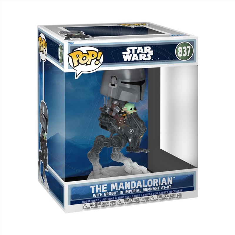 Mandalorian & Grogu (2026) – Mandalorian with Grogu on AT-RT Pop! Ride/Product Detail/Pop Vinyl Rides