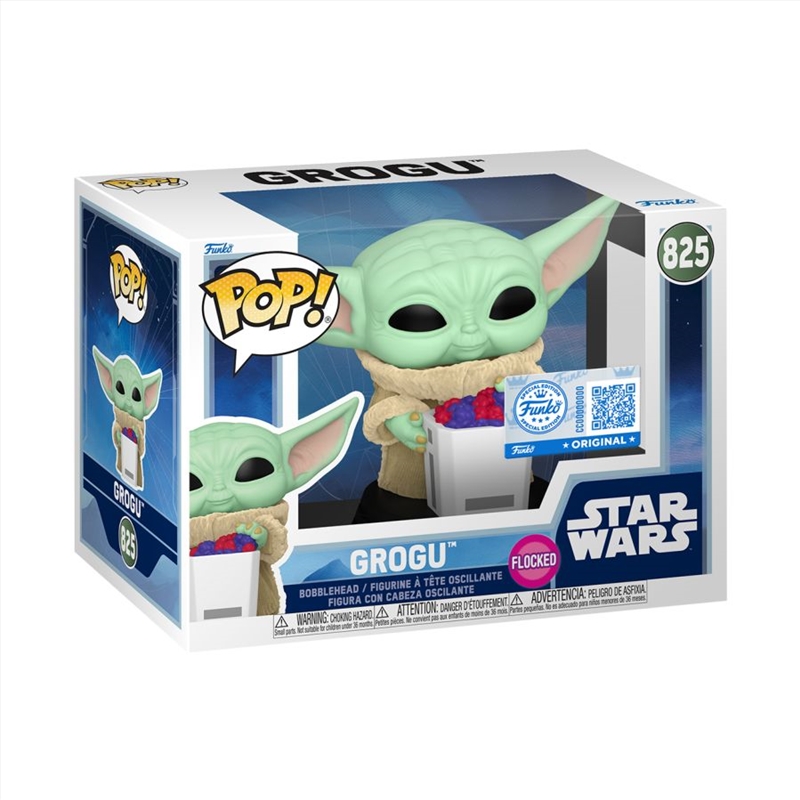 Mandalorian & Grogu (2026) – Grogu with Food (Flocked) Pop! Vinyl RS/Product Detail/Standard Pop Vinyl