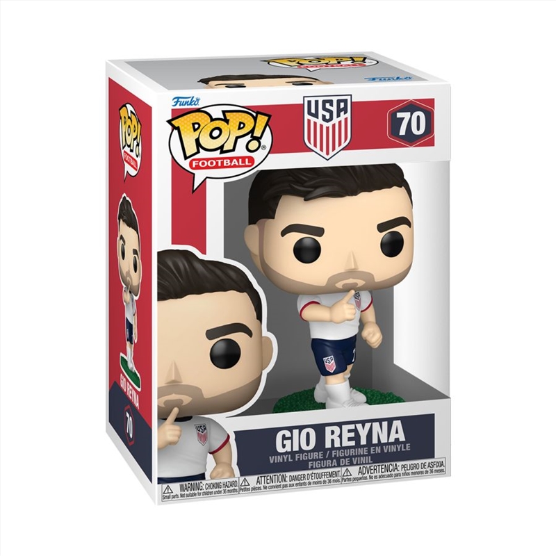 Football: USA - Giovani Reyna Pop! Vinyl/Product Detail/Sport