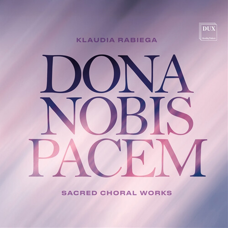 Dona Nobis Pacem/Product Detail/Classical