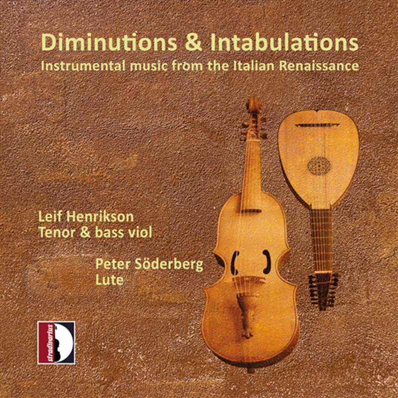 Diminutions & Intabulations/Product Detail/Classical