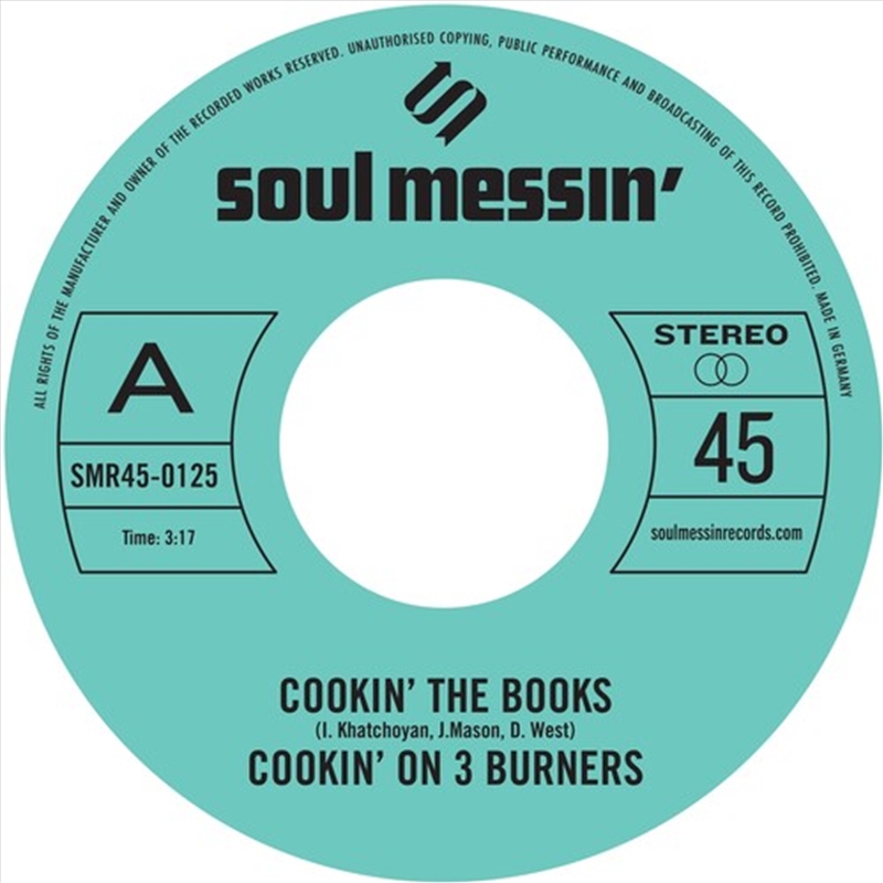 Cookin' The Books B/W Give A Little Bit More/Product Detail/R&B