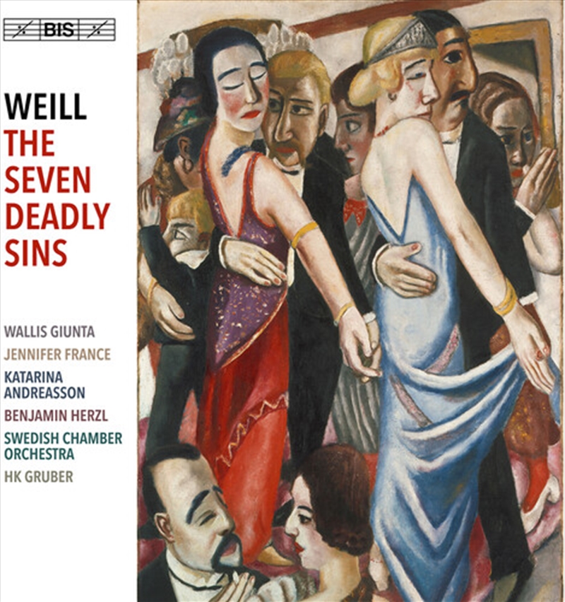 Kurt Weill: The Seven Deadly Sins/Product Detail/Classical