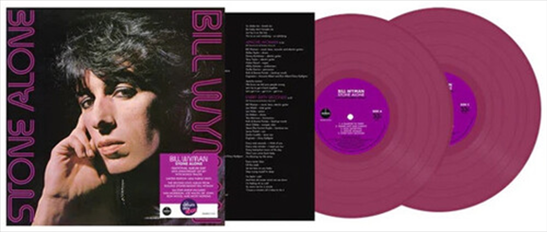 Stone Alone: 50th Anniversary - 140-Gram Purple Colored Vinyl/Product Detail/Rock/Pop