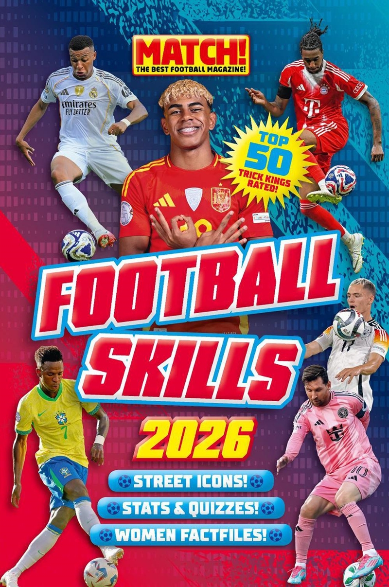 MATCH! Football Skills Annual 2026/Product Detail/Sport & Recreation
