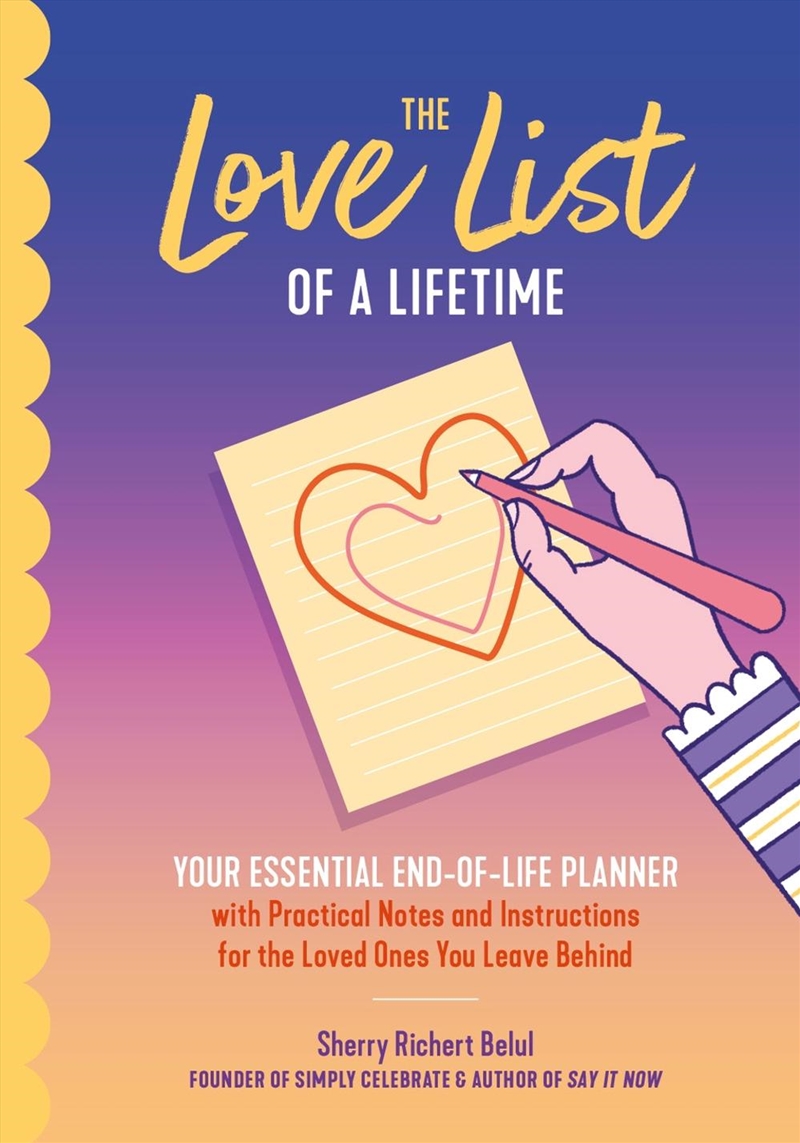 The Love List of a Lifetime/Product Detail/Family & Health