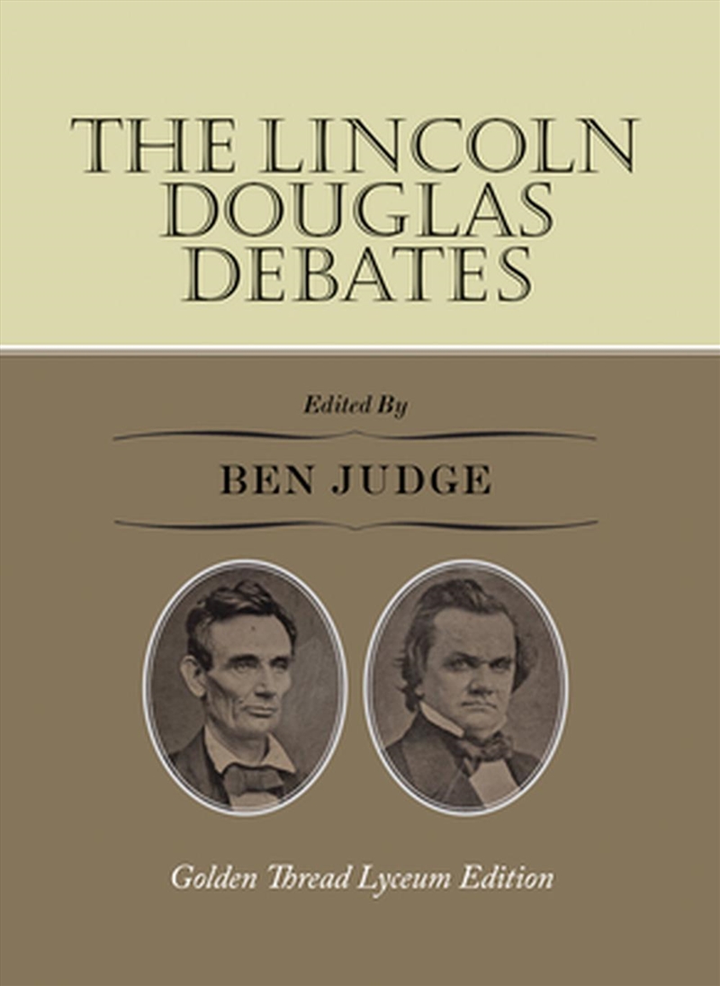 The Lincoln-Douglas Debates/Product Detail/Family & Health