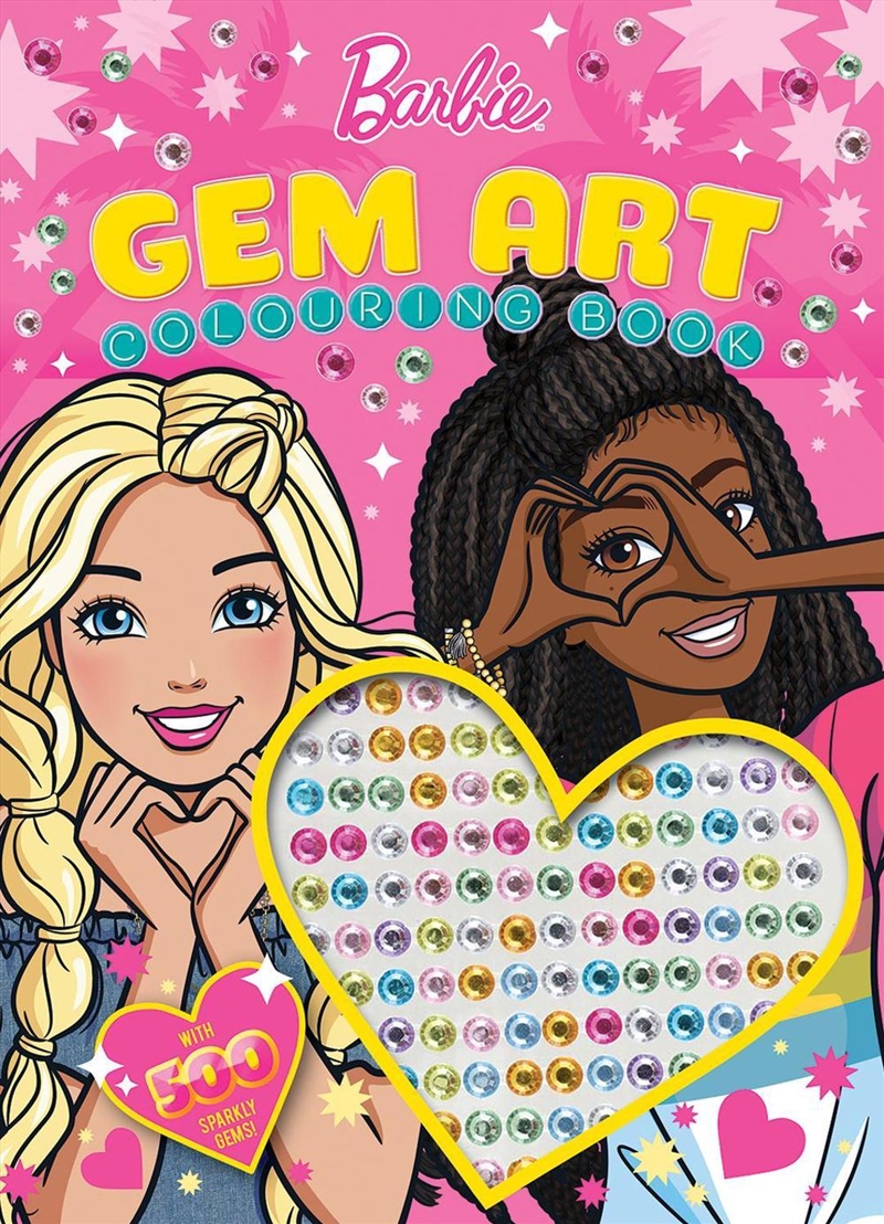 Barbie: Gem Art Colouring Book/Product Detail/Kids Colouring