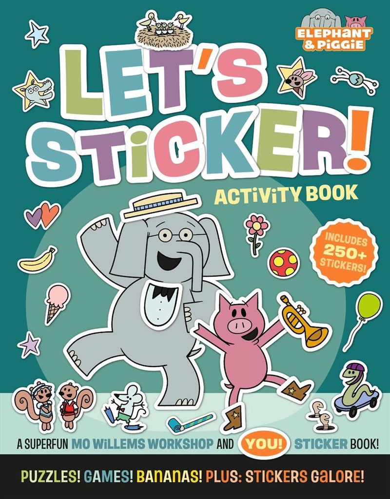 Elephant & Piggie: Let's Sticker!/Product Detail/Kids Activity Books