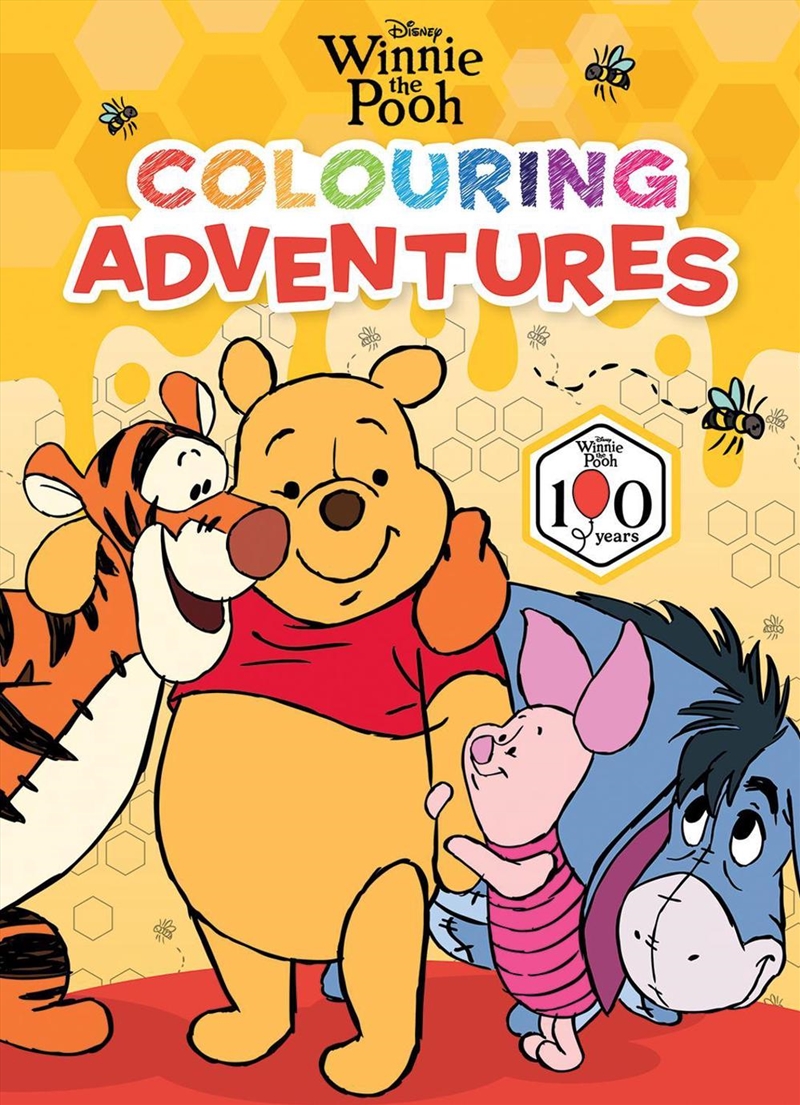 Winnie The Pooh 100th Anniversary: Colouring Adventures/Product Detail/Kids Colouring