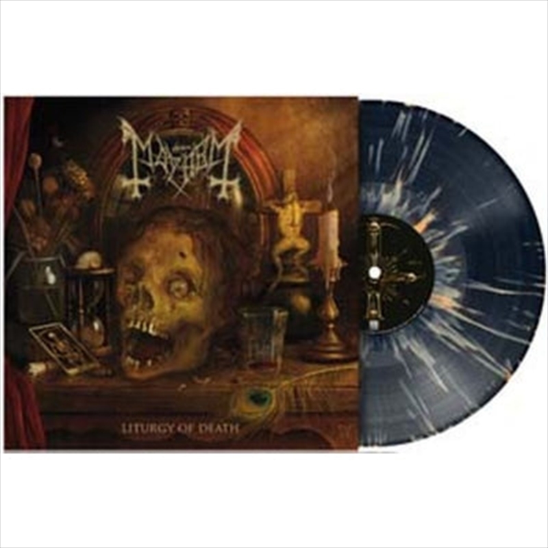 Liturgy Of Death - Black / Apricot Splattered Vinyl/Product Detail/Rock/Pop