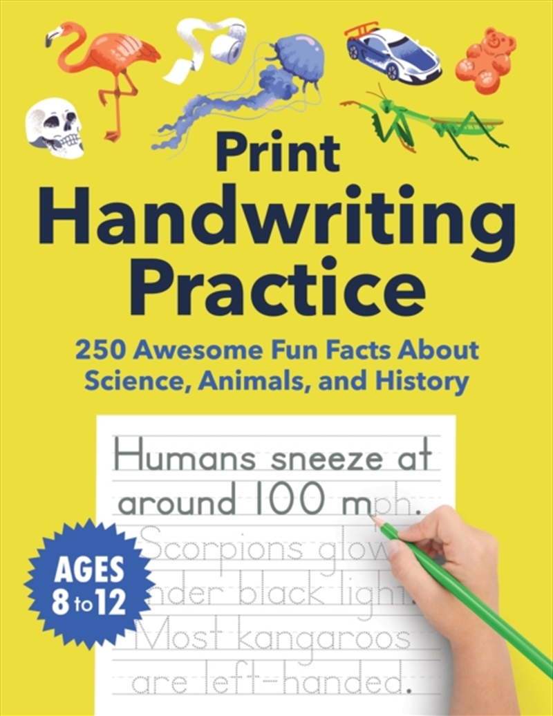 Print Handwriting Practice For Kids 8-12/Product Detail/English
