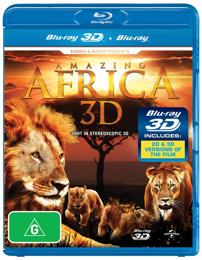 Amazing Africa 3D | Blu-ray 3D