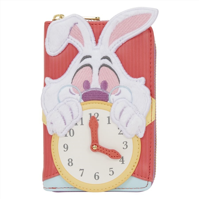 Loungefly Alice In Wonderland (1951) - White Rabbit Zip Around Wallet/Product Detail/Wallets