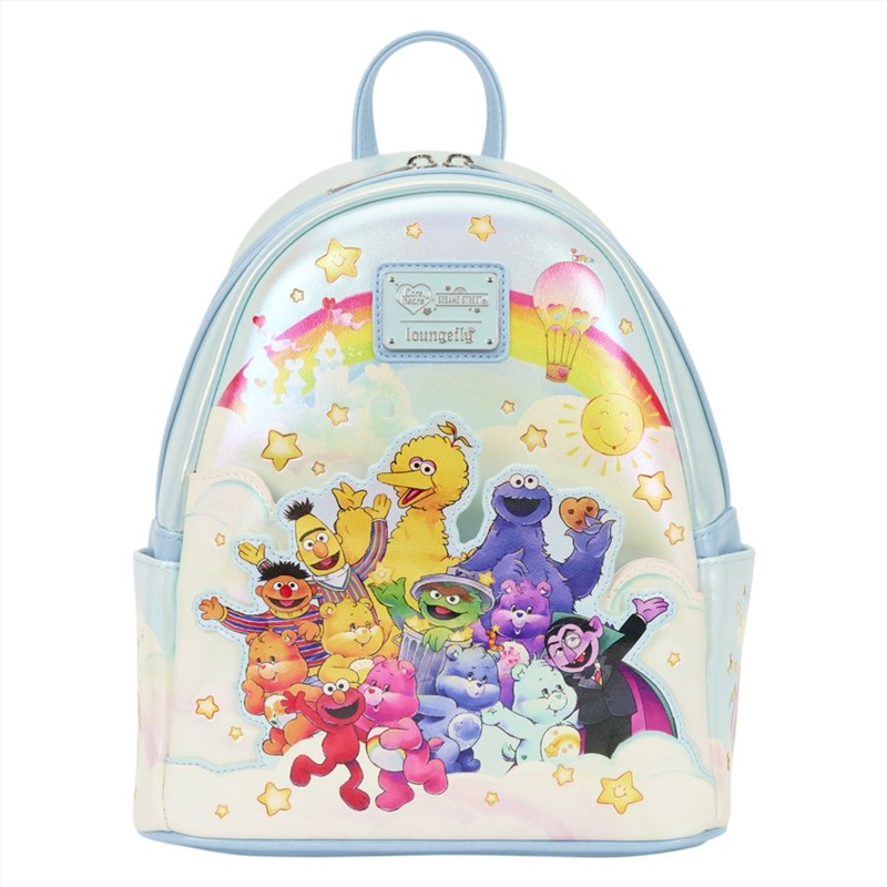 Loungefly Care Bears - Care Bears x Sesame Street Mini Backpack/Product Detail/Bags