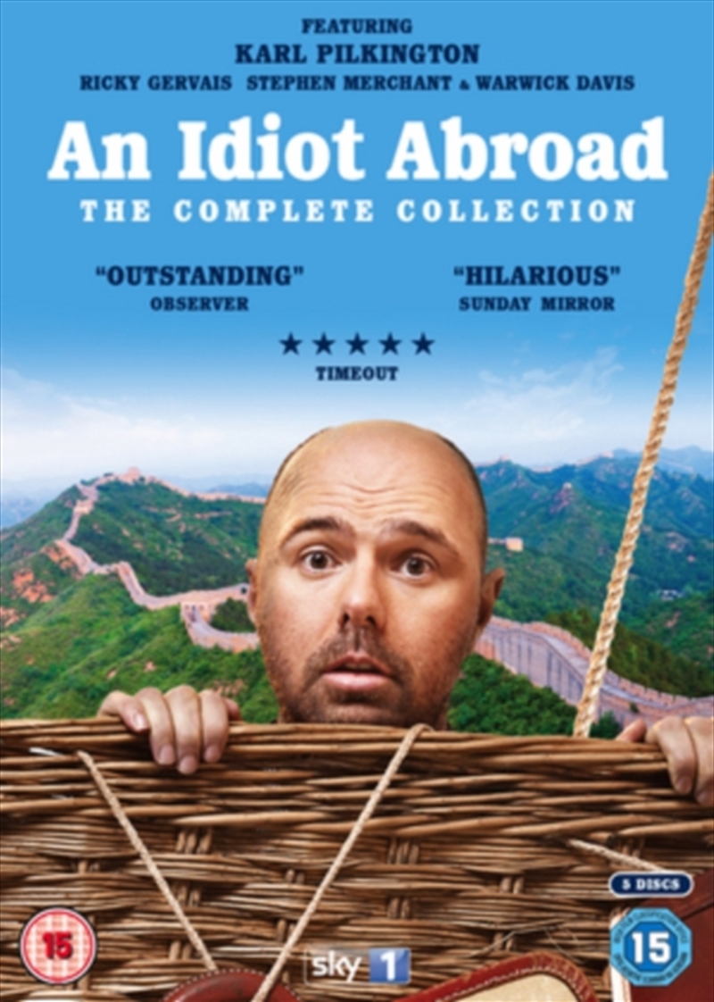 An Idiot Abroad - - Series 1 to 3 Complete Collection (REGION 2)/Product Detail/Comedy
