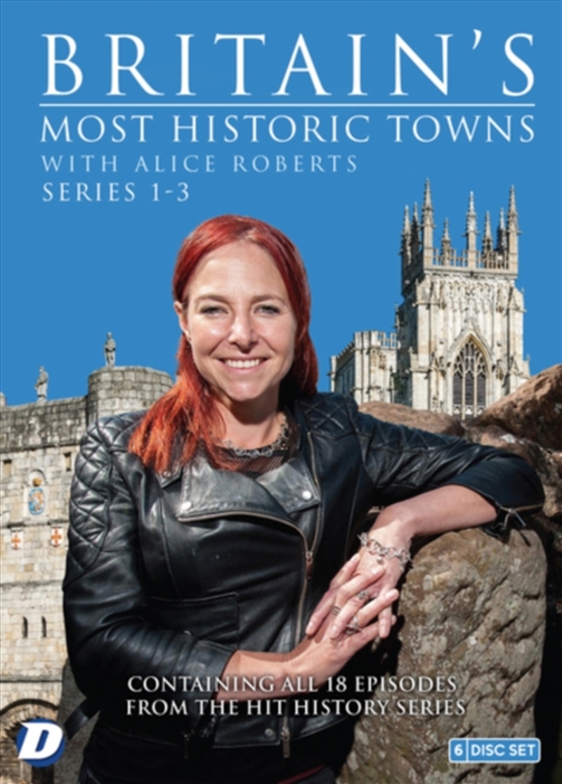 Britains Most Historic Towns With Alice Roberts - Series 1 to 3 (REGION 2)/Product Detail/Documentary