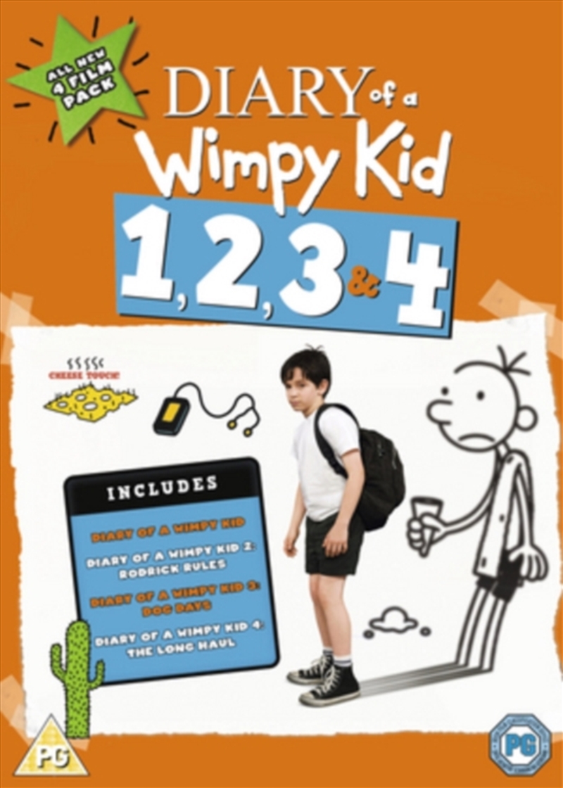Diary Of A Wimpy Kid 1 to 4 (REGION 2)/Product Detail/Family