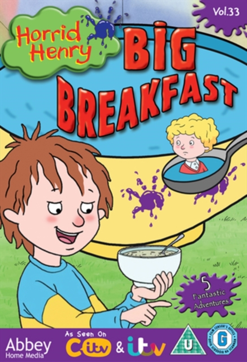 Horrid Henry - Big Breakfast (REGION 2)/Product Detail/Animated