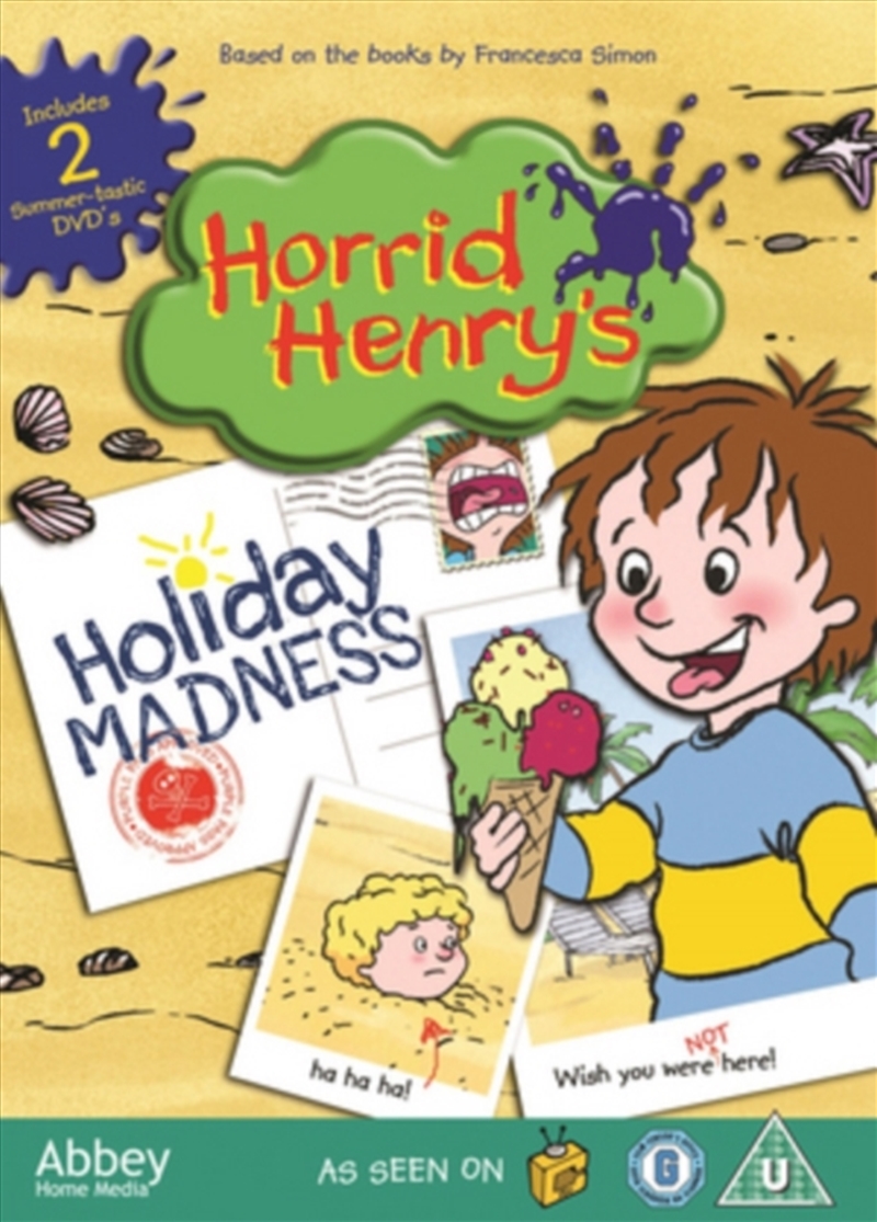 Horrid Henry - Holiday Madness 2 - Pack (REGION 2)/Product Detail/Animated