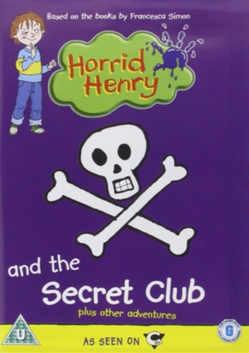 Horrid Henry - Horrid Henry And The Secret Club (REGION 2)/Product Detail/Animated